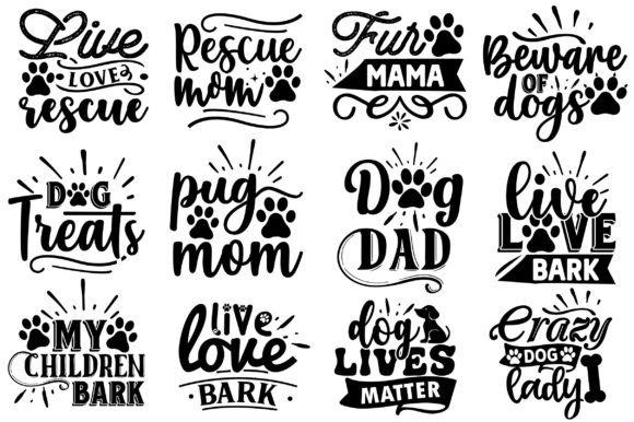Funny Svg Bundle: A Designer’s Take on Dog Quotes for Embroidery