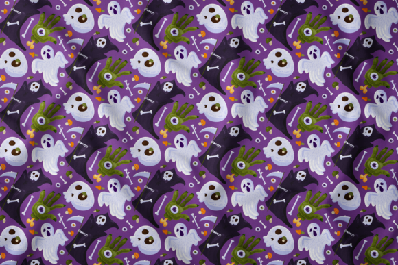 Halloween Fear Death Seamless Pattern Review
