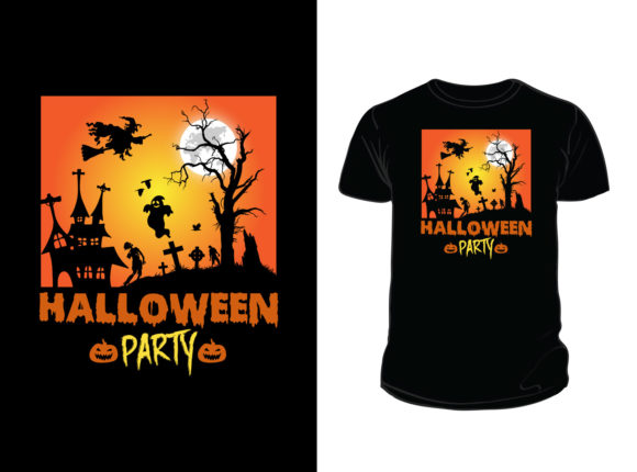 Halloween Party T-shirt Design H T-Hut Review