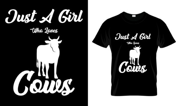 Just a Girl Who Loves Cows T-Shirt Review