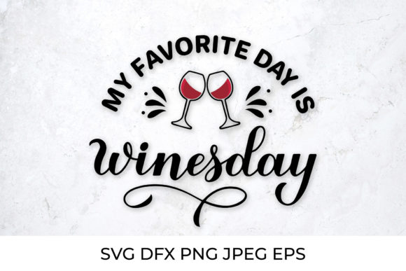 My Favorite Day is Winesday Embroidery Review