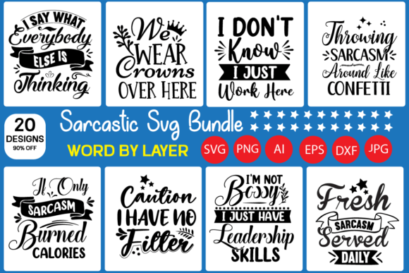 Sarcastic SVG Bundle: A Designer’s Real-World Review