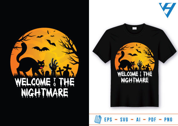 Welcome Halloween T Shirt Design Review
